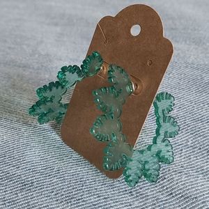 Palm Leaves Earrings